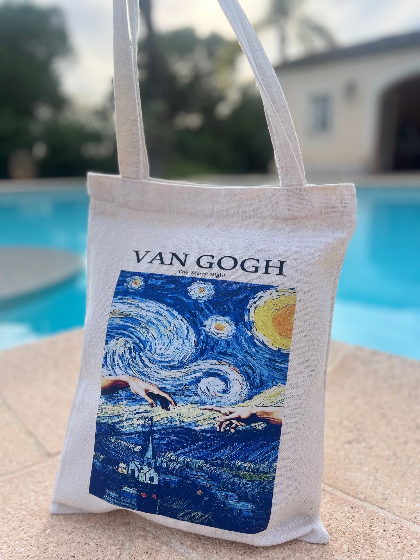 Sac en Lin " Van Gogh "